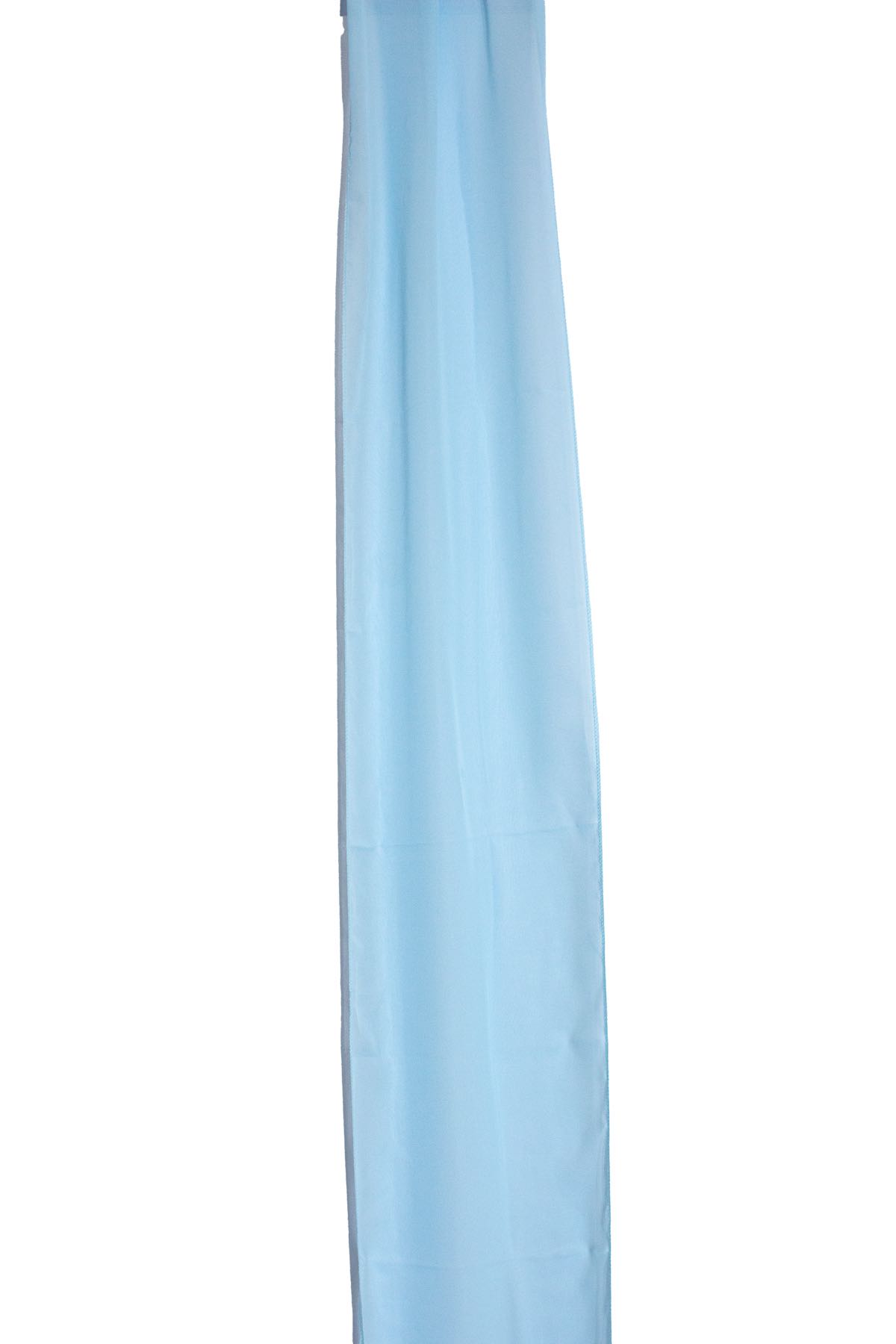 Tischläufer Chiffon Hellblau