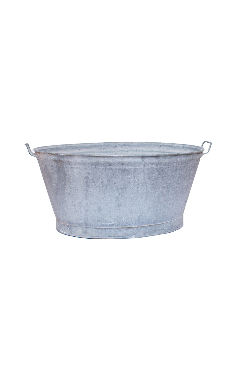 Zinkwanne Vintage 75 Liter