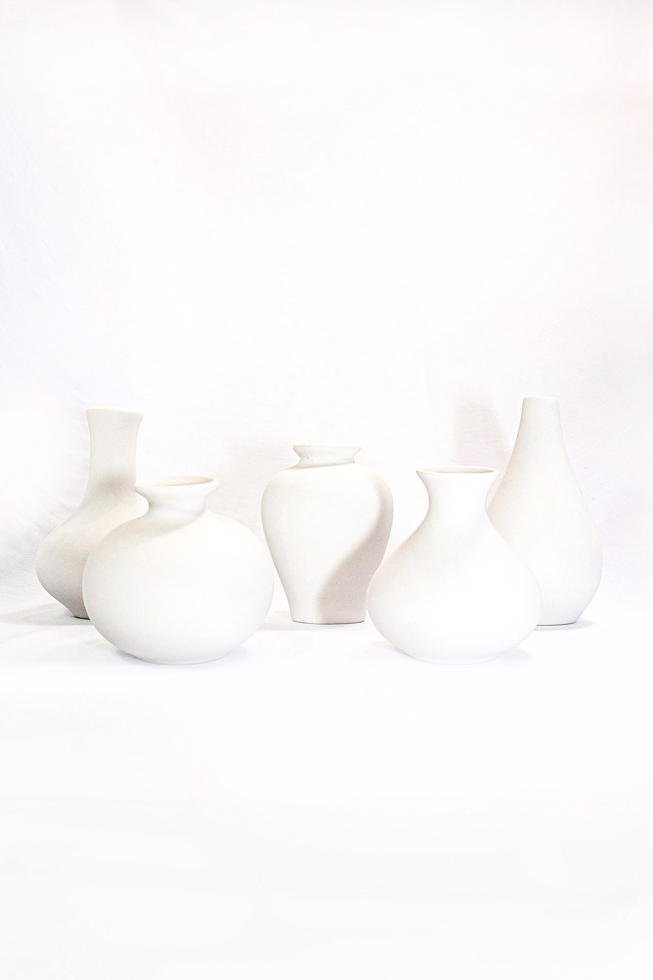 Tonvase Mix & Match Weiß