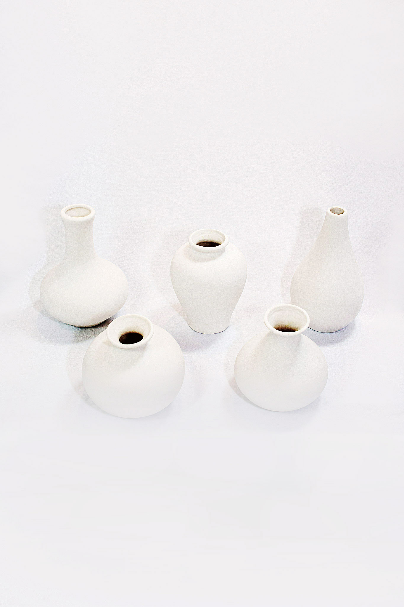 Tonvase Mix & Match Weiß – Bild 2