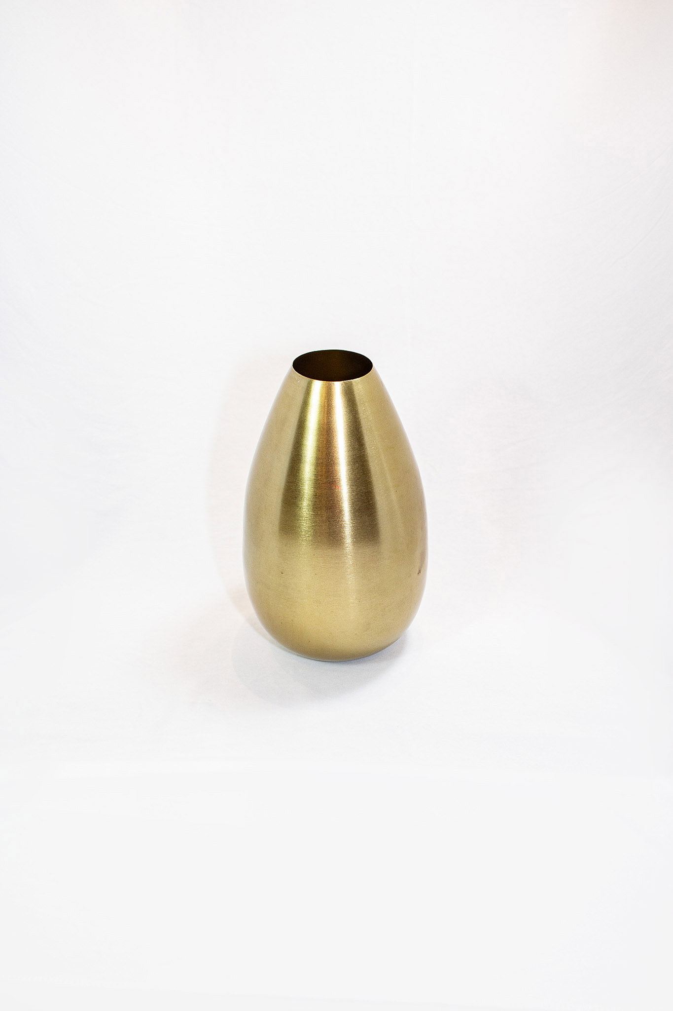 Bodenvase Mattgold "Glatt" – Bild 2
