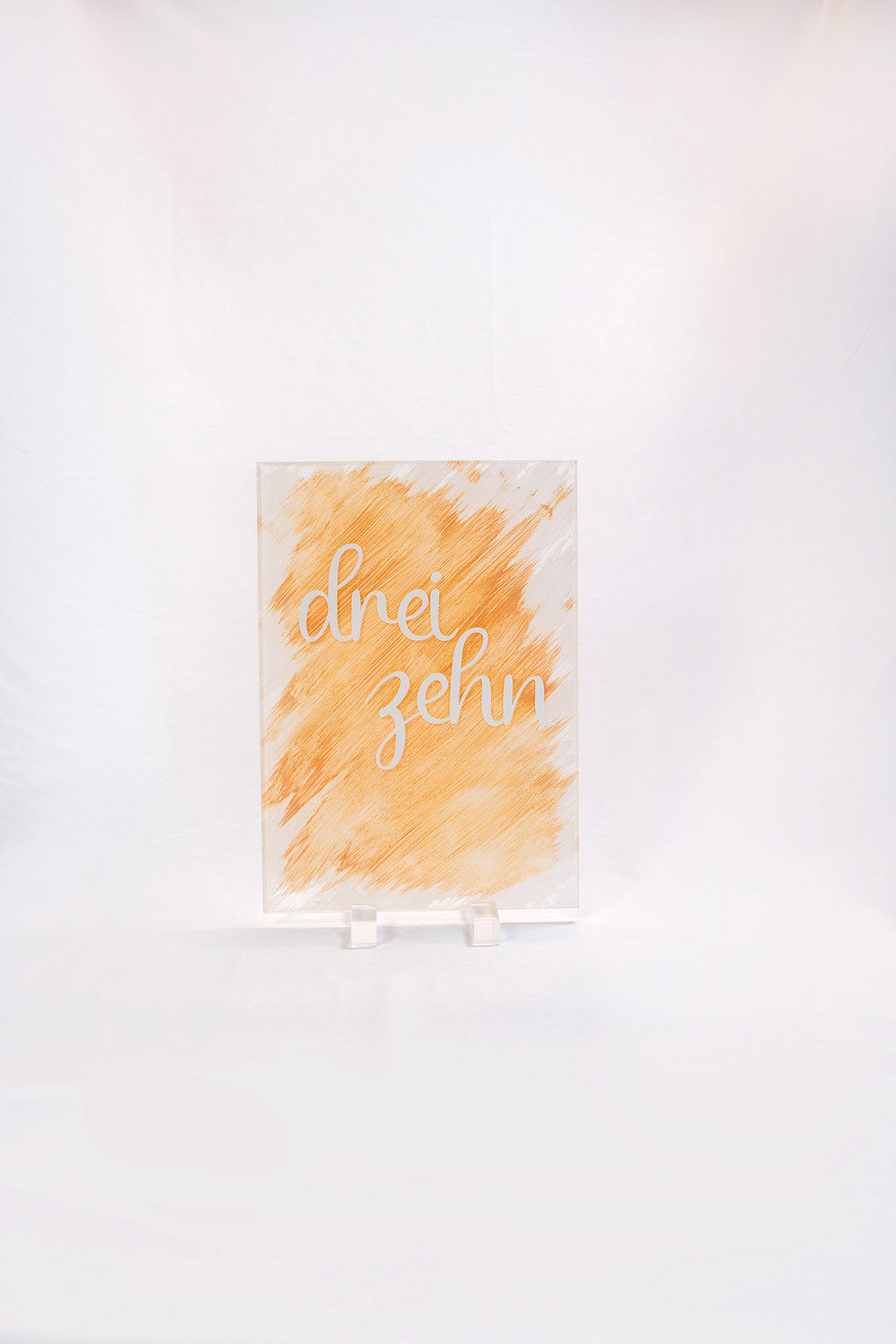 Tischnummer Acryl Peach – Bild 2