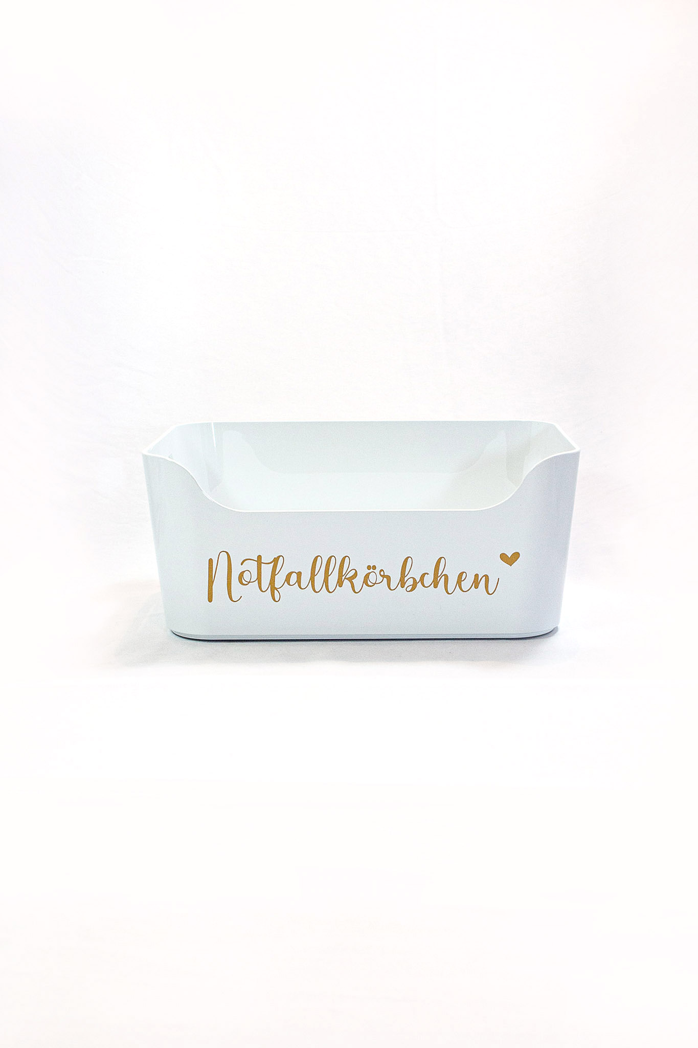 Notfallkörbchen Weiß