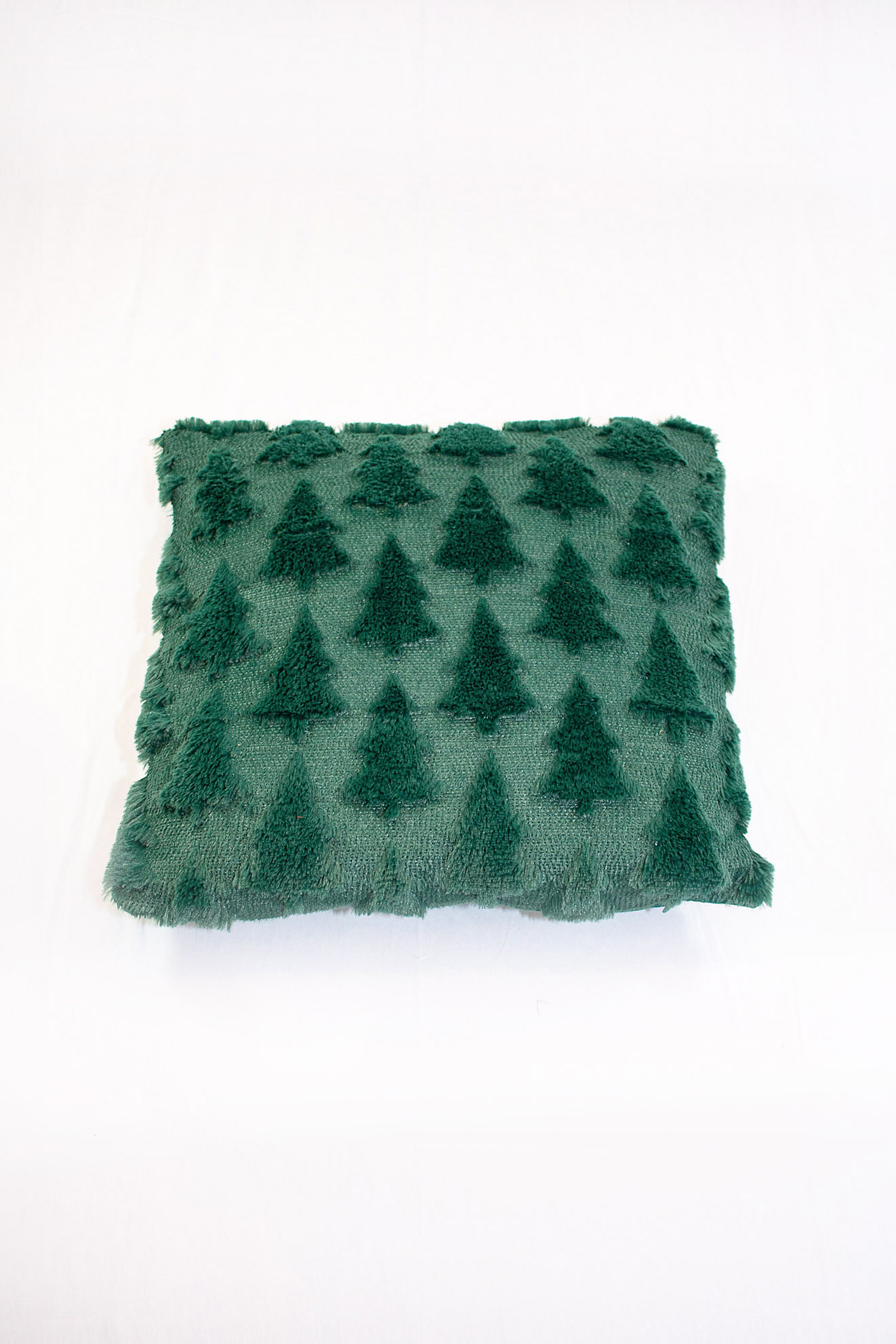 Kissen Dunkelgrün Tannenbaum