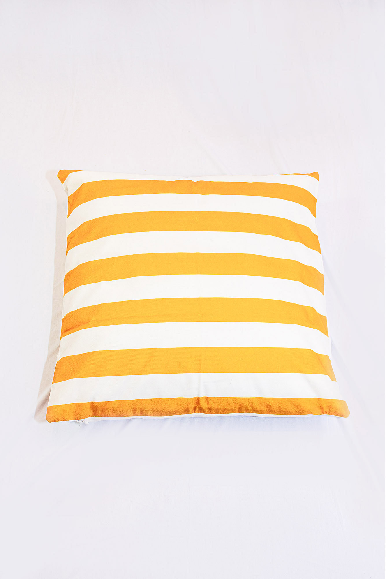 Kissen Gelbgestreift