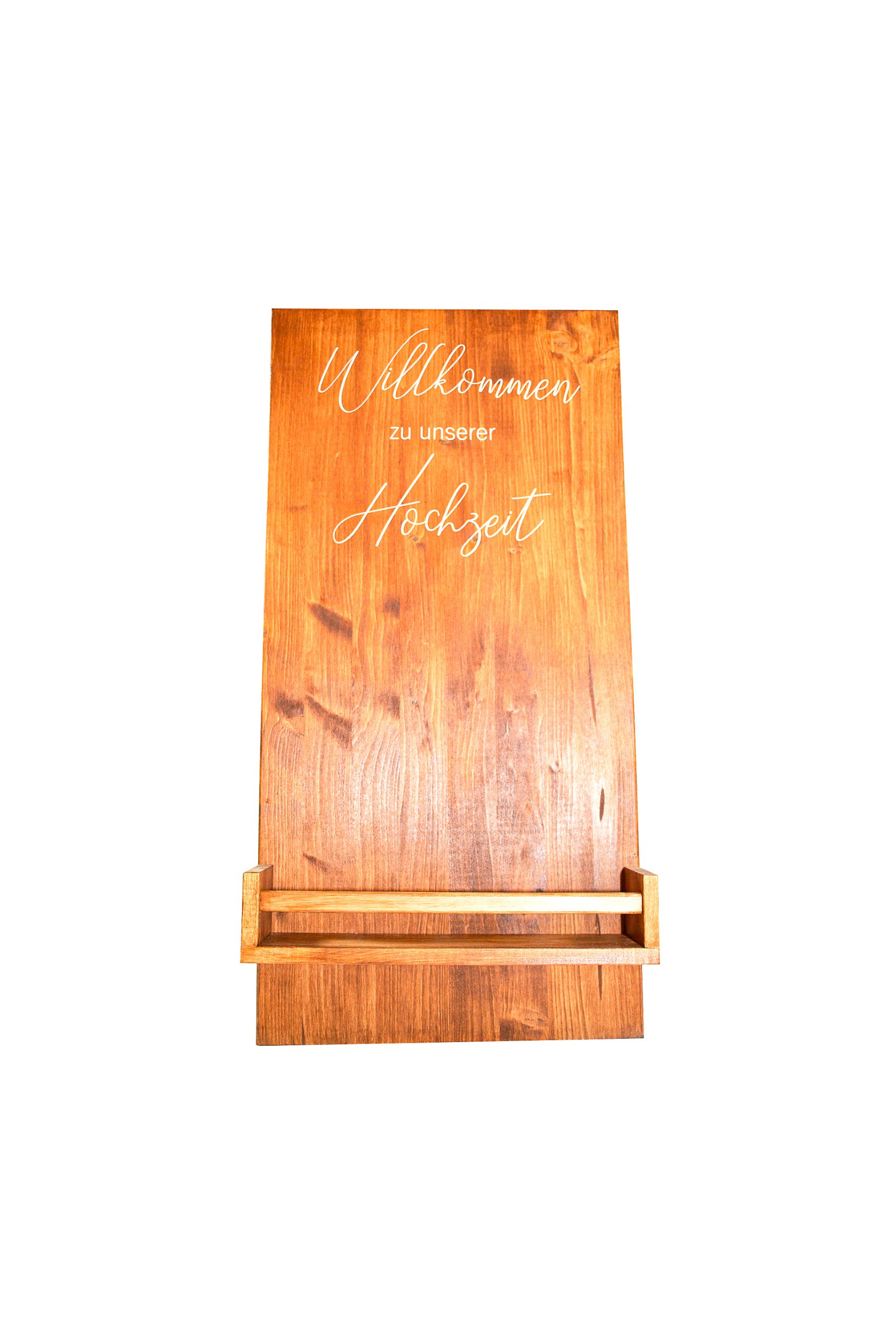 Willkommensschild Flower Box