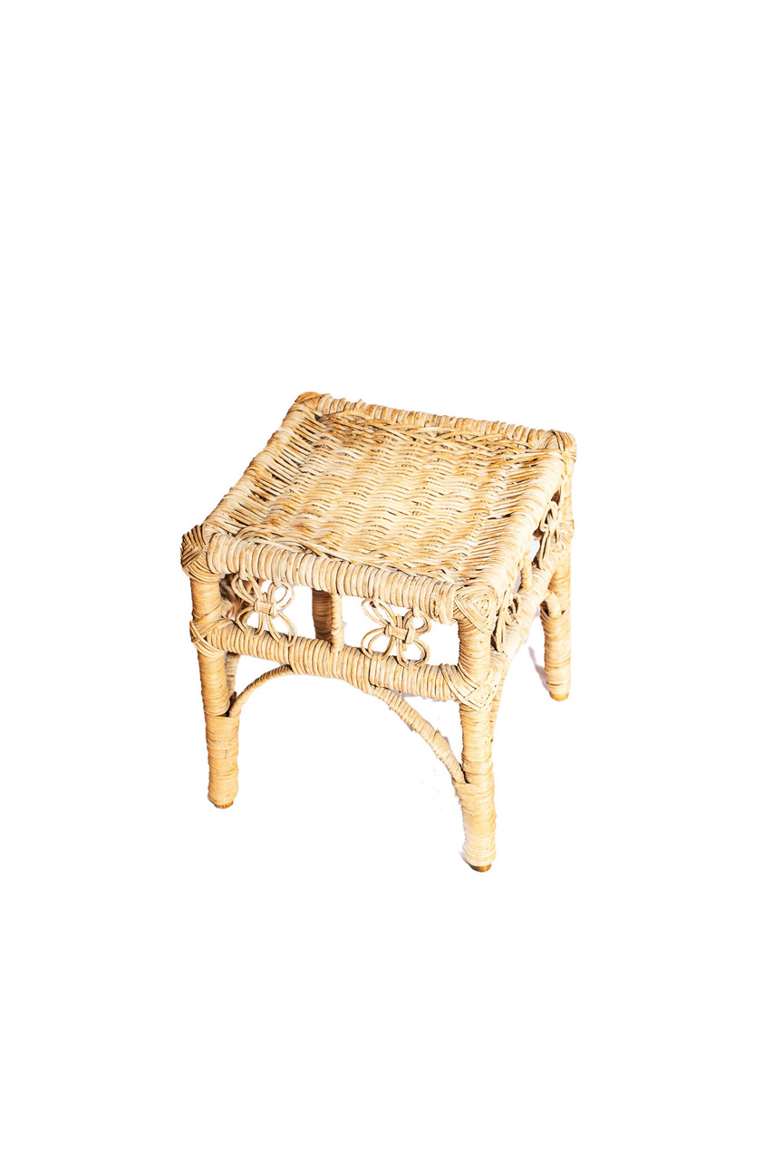 Rattan Hocker Modell C