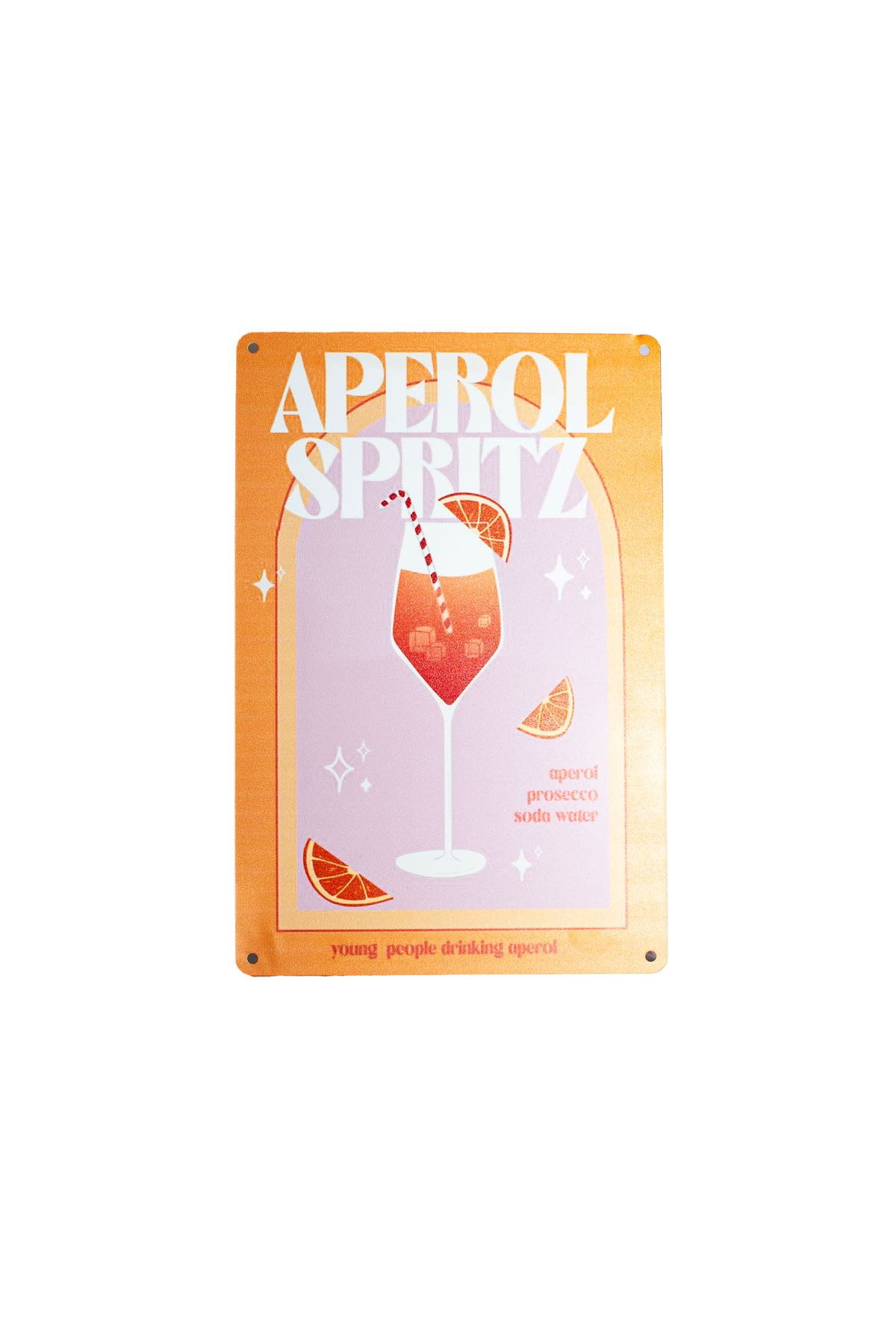 Blechschild Aperol