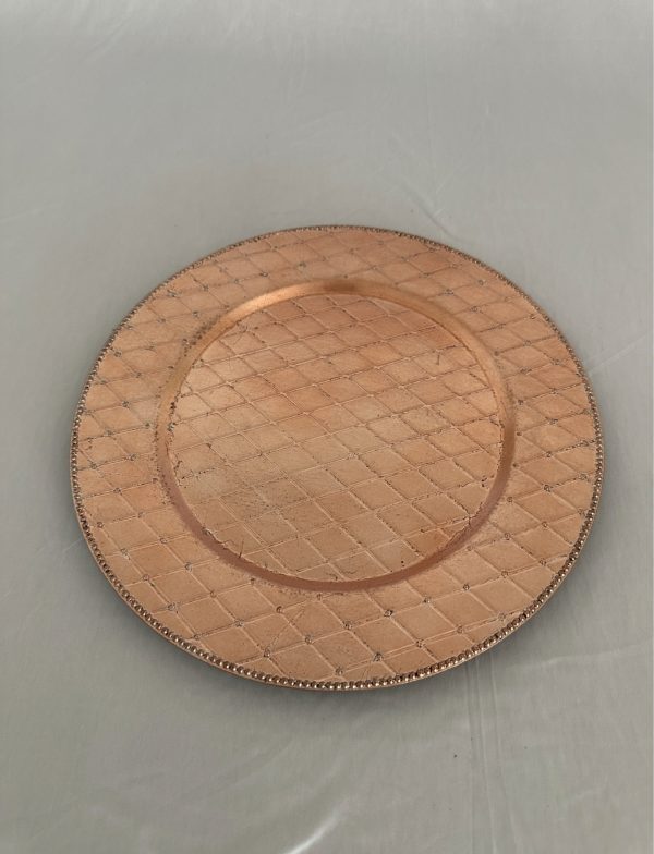 Platzteller Altrosa