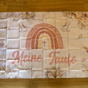 Banner "Meine Taufe" Mädchen