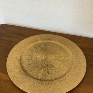 Platzteller Gold
