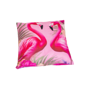 Kissen "Zwei Flamingo"